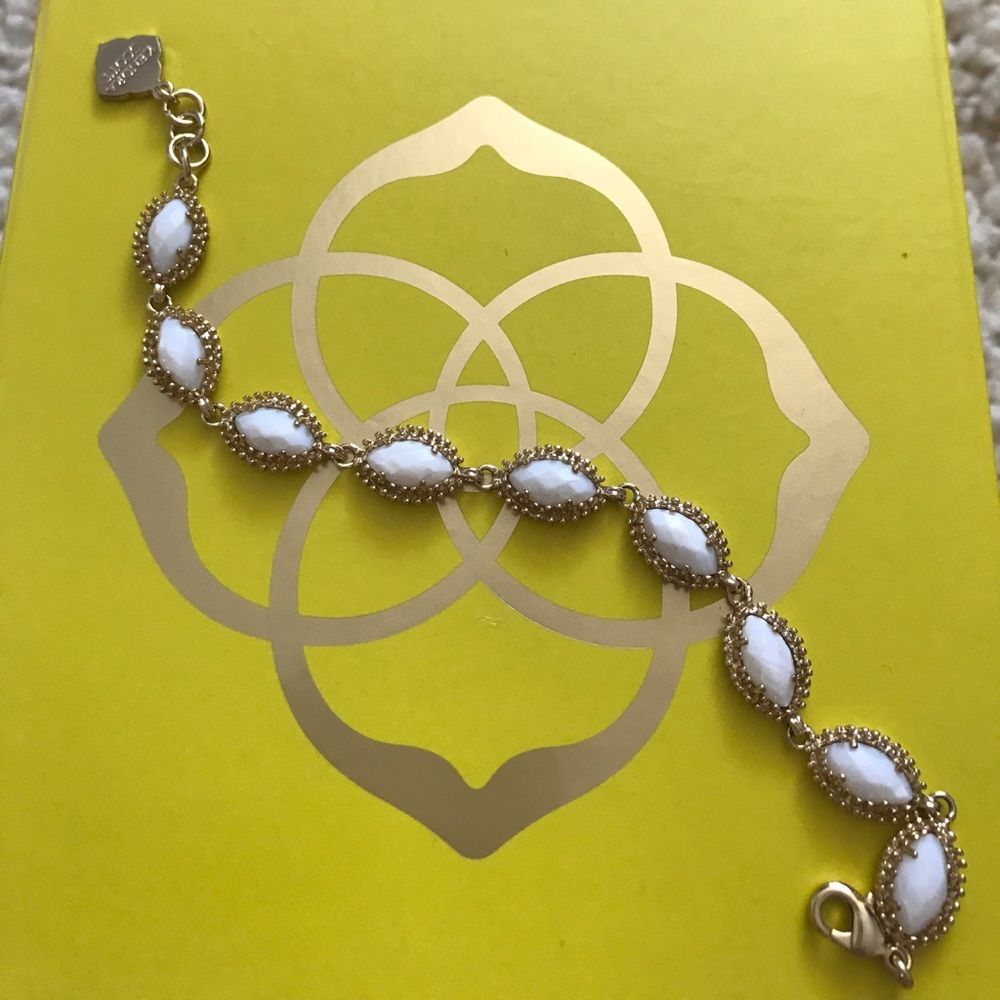 Kendra Scott Jana bracelet white
